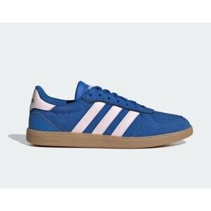 Adidas originals Women's BREAKNET SLEEK Sneakers Bright Royal / PINK  JH6901